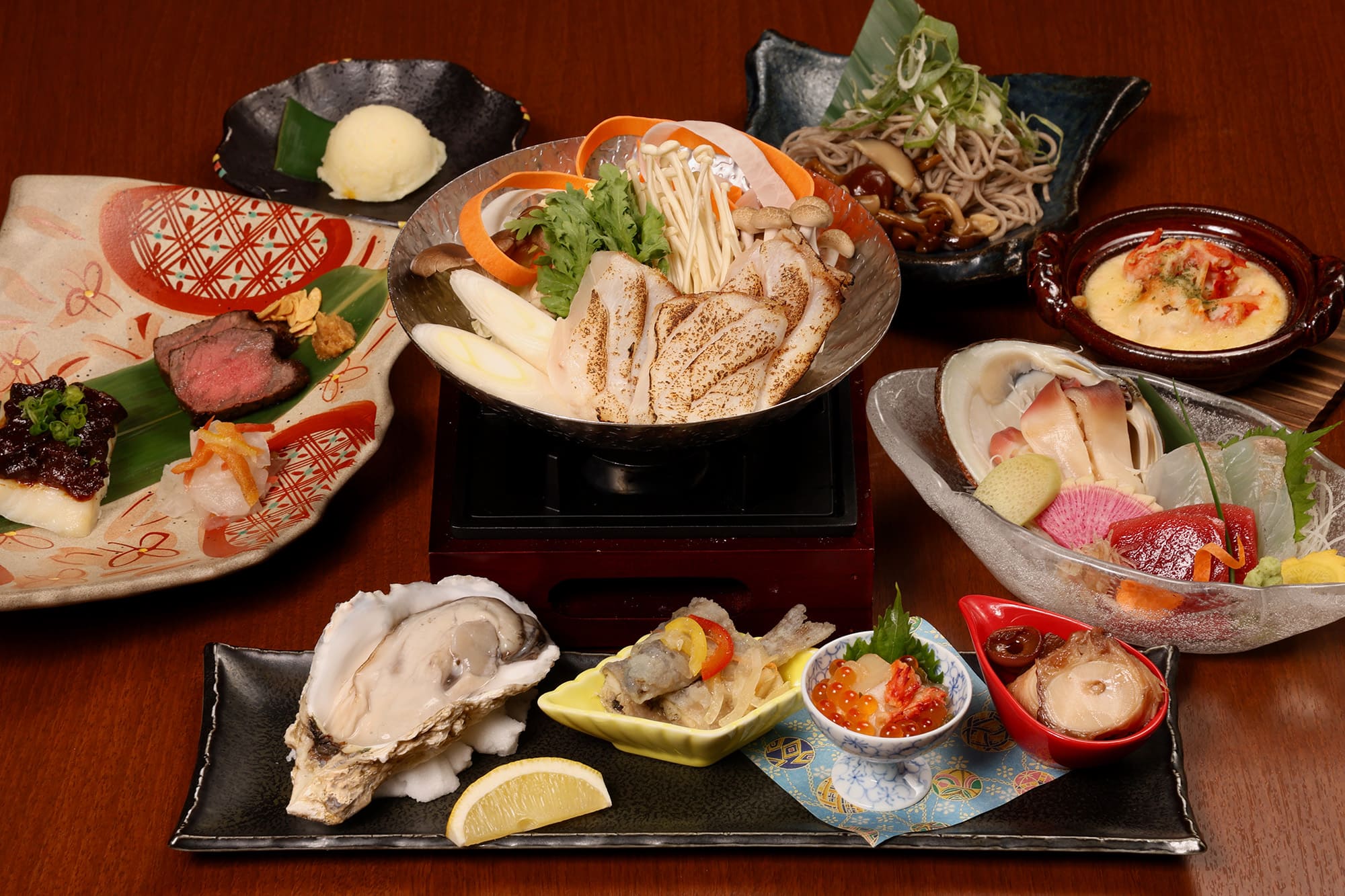 【幻の高級魚】クエ鍋付きコース